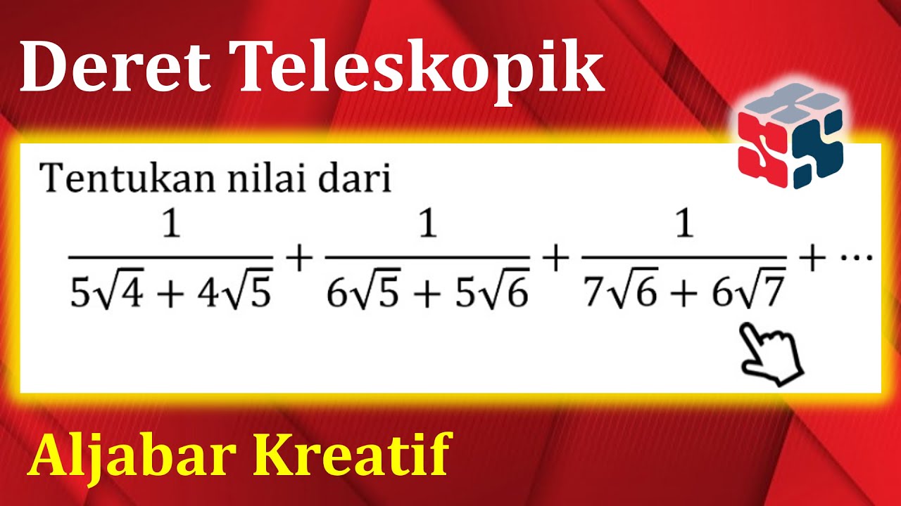 Teleskopik Math Aljabar Deret Teleskopik OSN Matematika - YouTube