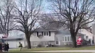 Early Friday morning house fire in East Moline