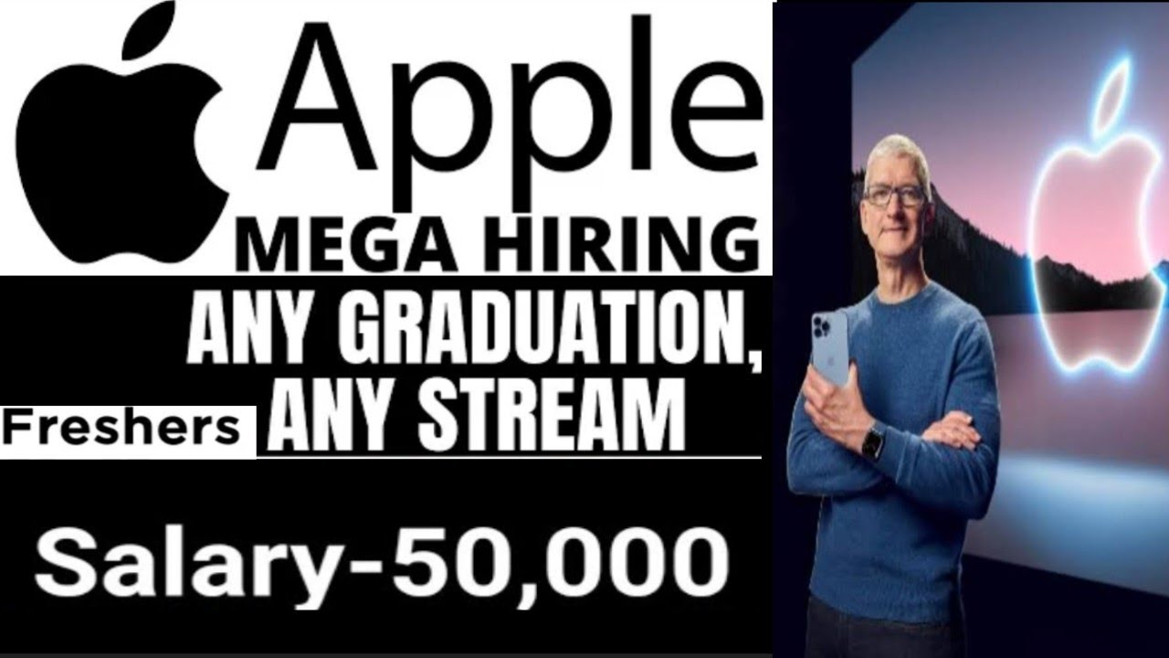 Latest jobs in apple recruitment 2022/any graduate/freshers/attractive