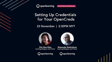Setting Up Credentials for your OpenCreds