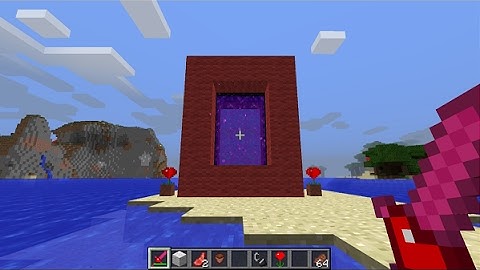 Minecraft: How to make a Portal to Valentine World - (Minecraft Portal to Valentine World) - PARODY