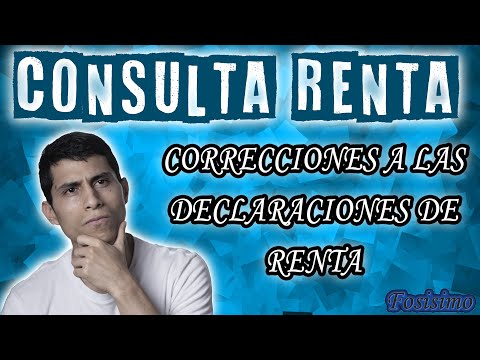 Correcciones a las