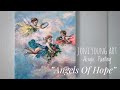 “Angels Of Hope” ACRYLIC PAINTING | STEP by STEP TUTORIAL | How To Paint Cherubs & Angels