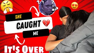 CAUGHT IN BED WITH ANOTHER GIRL *SHE ATTACKS US*