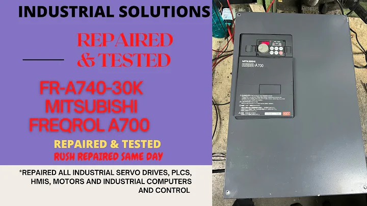 MITSUBISHI FR-A740-30K A700 480V 57AMP ***REPAIRED & TESTED***