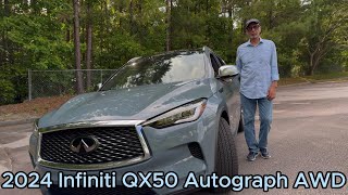 Luxury Redefined: 2024 Infiniti QX50 Autograph AWD