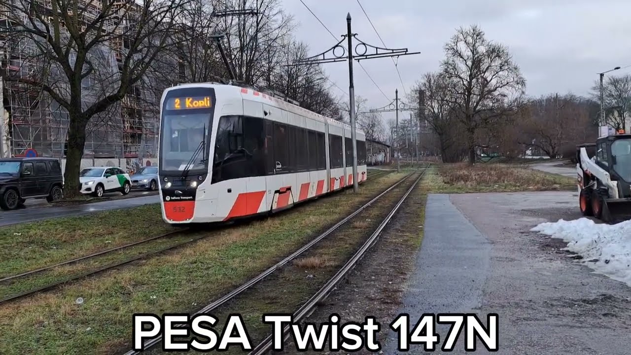 Трамваи Таллинна в 2024 году