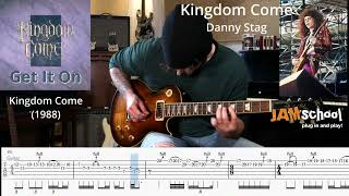 Kingdom Come Get It On Guitar Solo with TAB - YouTube