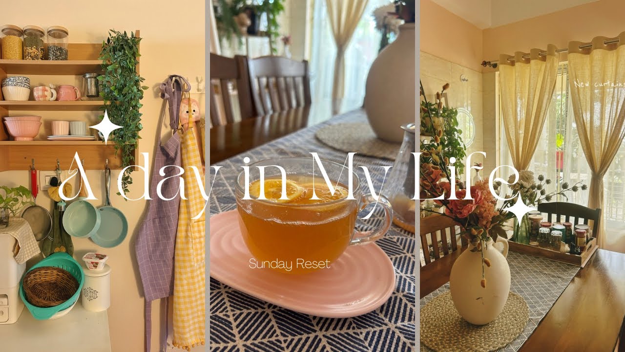 Living in India 🌿 Living Room Reset|| Curtain hacks|| Unboxing Pinteresty finds in Amazon|| #youtube