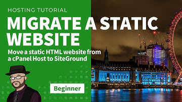 cPanel to SiteGround | Migrating a static HTML, PHP or SHTML website