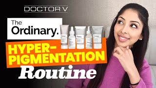 Doctor V - The Ordinary Hyper-Pigmentation Routine | Skin Of Colour | Brown Or Black Skin Resimi