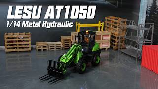 A Day at Work With the 1/14 AT1050! 🚜 Hydraulic Loader in Action  THZH2035