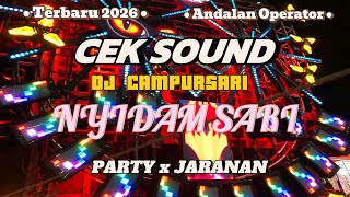 DJ CAMPURSARI NYIDAM SARI Slow Bass x Jaranan | Enak Buat Kerja & Santai