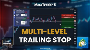 How to Set Up Multi-Level Trailing Stop in Trade Manager MT5 | Advanced Forex Trading Tool #trading