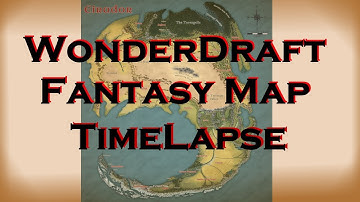Lofi Wonderdraft Map Timelapse: Eirador