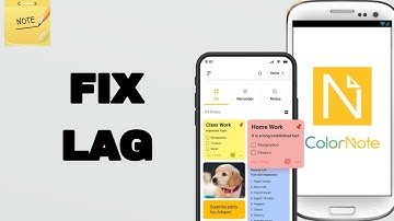 How To Fix And Solve Lag On ColorNote App | Easy Fix