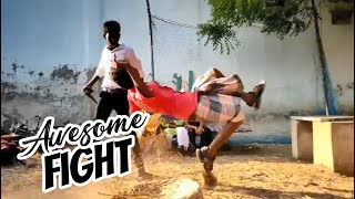 Awesome Fight scene created by teenagers using Mobile Phone Camera.