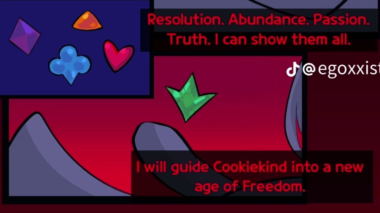 Echos of you.. (Dark enchantress cookie comic made by egoxxist on tiktok) 