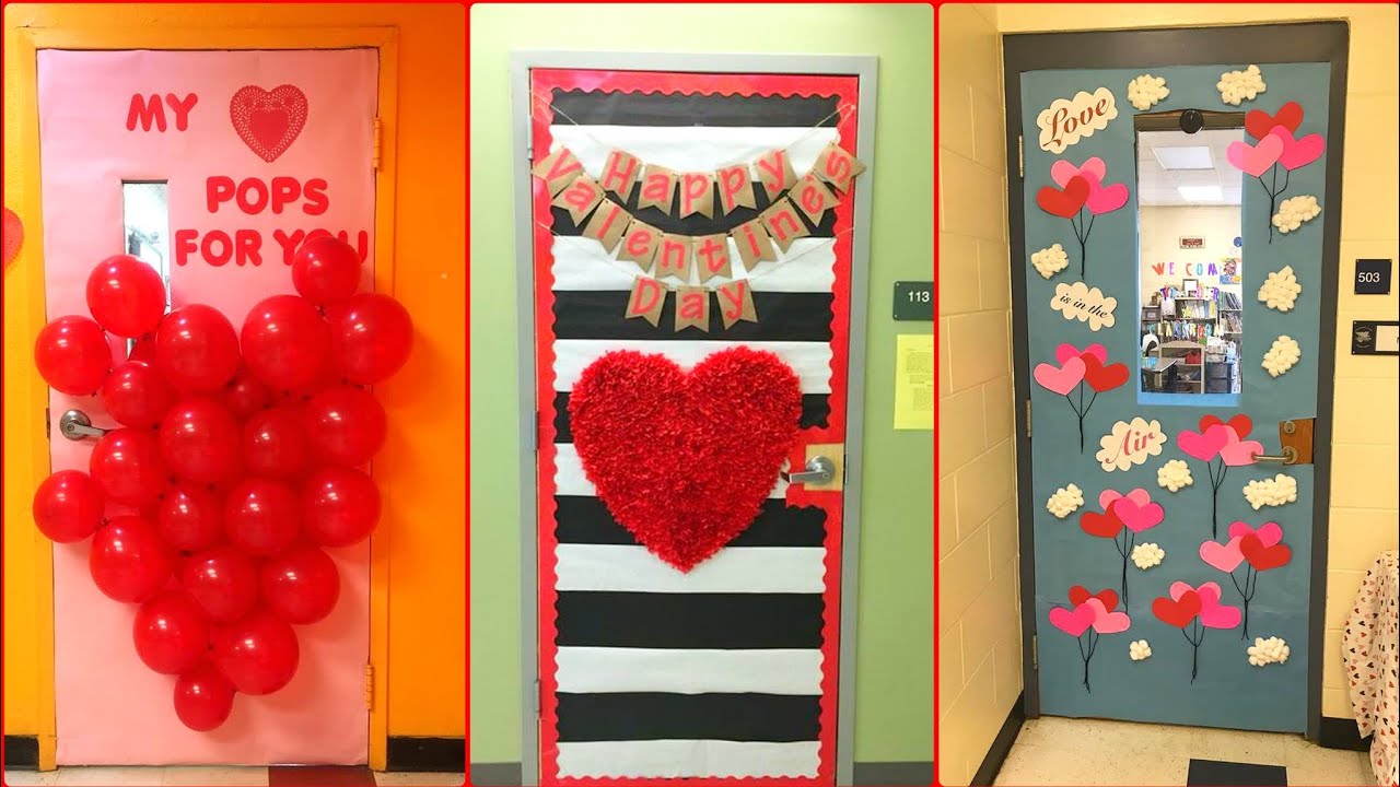 Diy Valentine s Day Door Decoration Ideas For Class Room Diy diy-valentine-s-day-door-decoration-ideas-for-class-room-diy