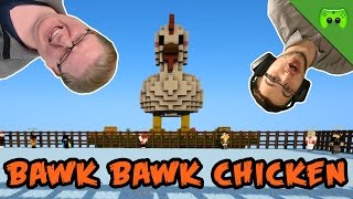 BAWK BAWK BATTLES 🎮 Minecraft Chickens Heaven #1