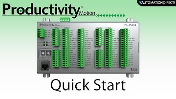 ProductivityMotion AMC: Quick Start from AutomationDirect