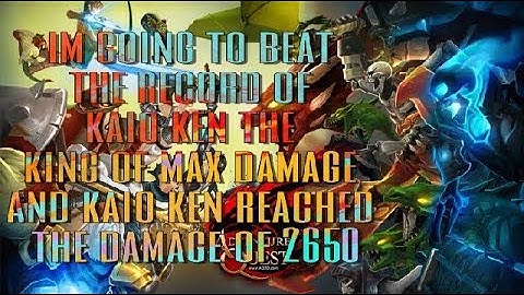 AQ3D: Tatalunin ni King Darius ang record ni Kaio Ken [tagalog]