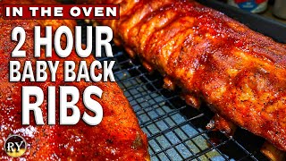 Easy Two Hour BABY BACK RIBS Made In The Oven