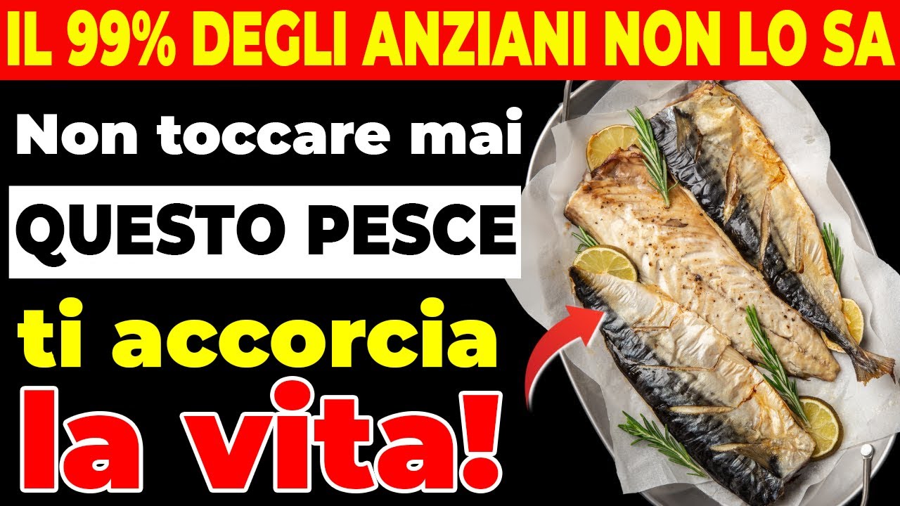 Hai più di 60 anni? I 4 PEGGIORI pesci che non dovresti MAI toccare e 4 ...
