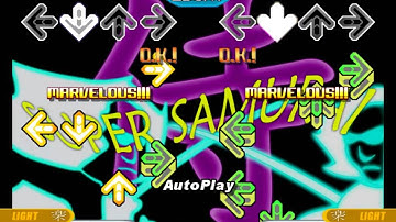 [DDR X/stepmania/DAYDAY]SUPER SAMURAI[COUPLE EDIT]