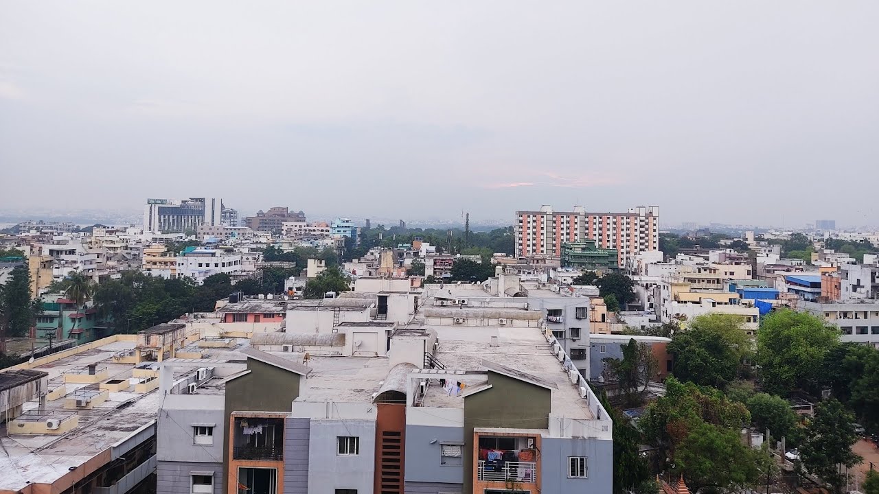 view from CGO Towers, Hyderabad - YouTube