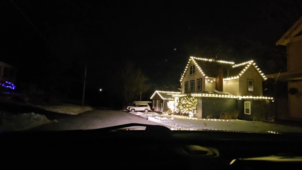 Unionville NY christmas light ride ✨️ No talking 