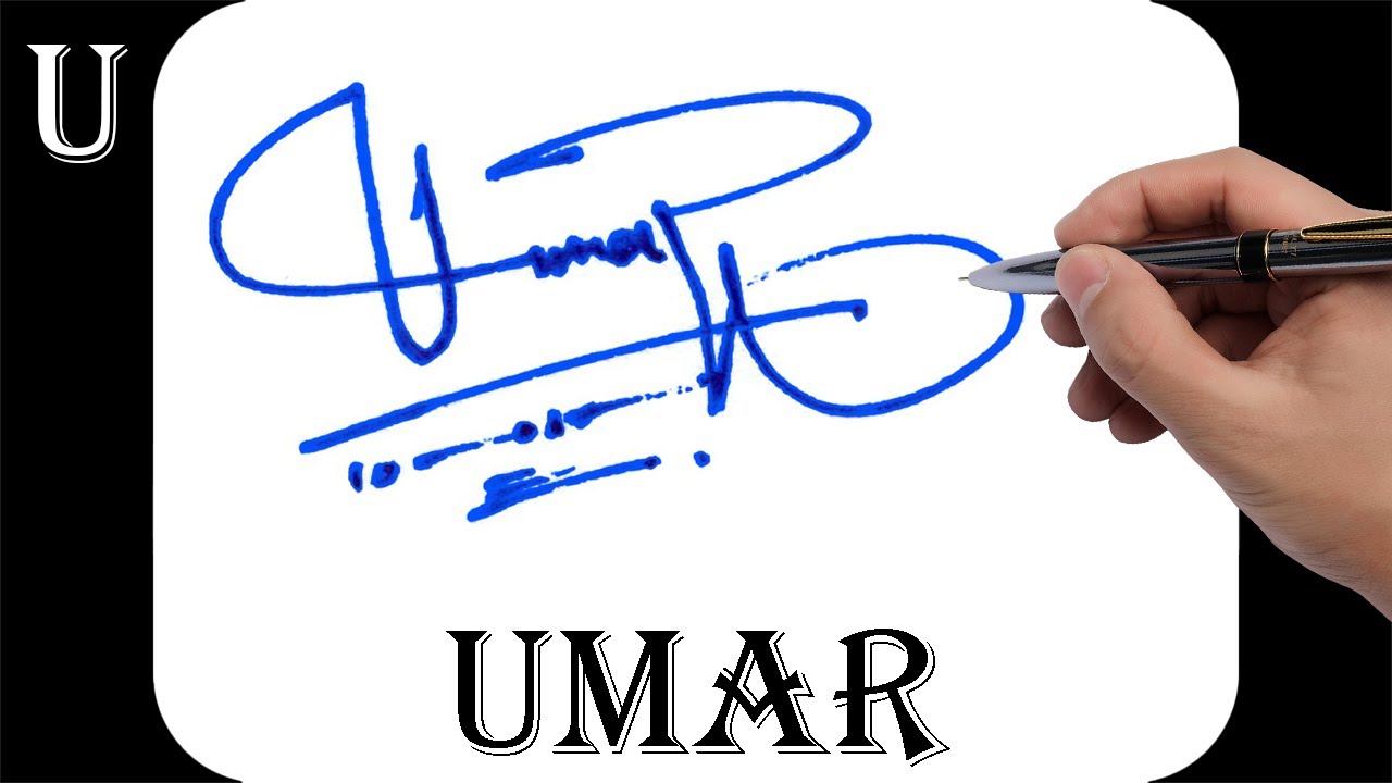 Umar Name Signature Design U Signature Style How To Signature Your Umar Name Signature Design U Signature Style How To Signature Your