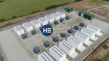 Contego battery energy storage facility time lapse (30 secs) - Harmony Energy, FRV & Tesla