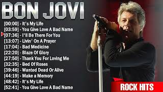 Bon Jovi Greatest Hits Full Album ~  10 Biggest Rock Songs Of All Time