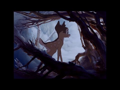 Bambi (1942) - First Snow • Film Clip • HD • HQ Audio