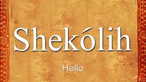 Basic Oneida Greetings