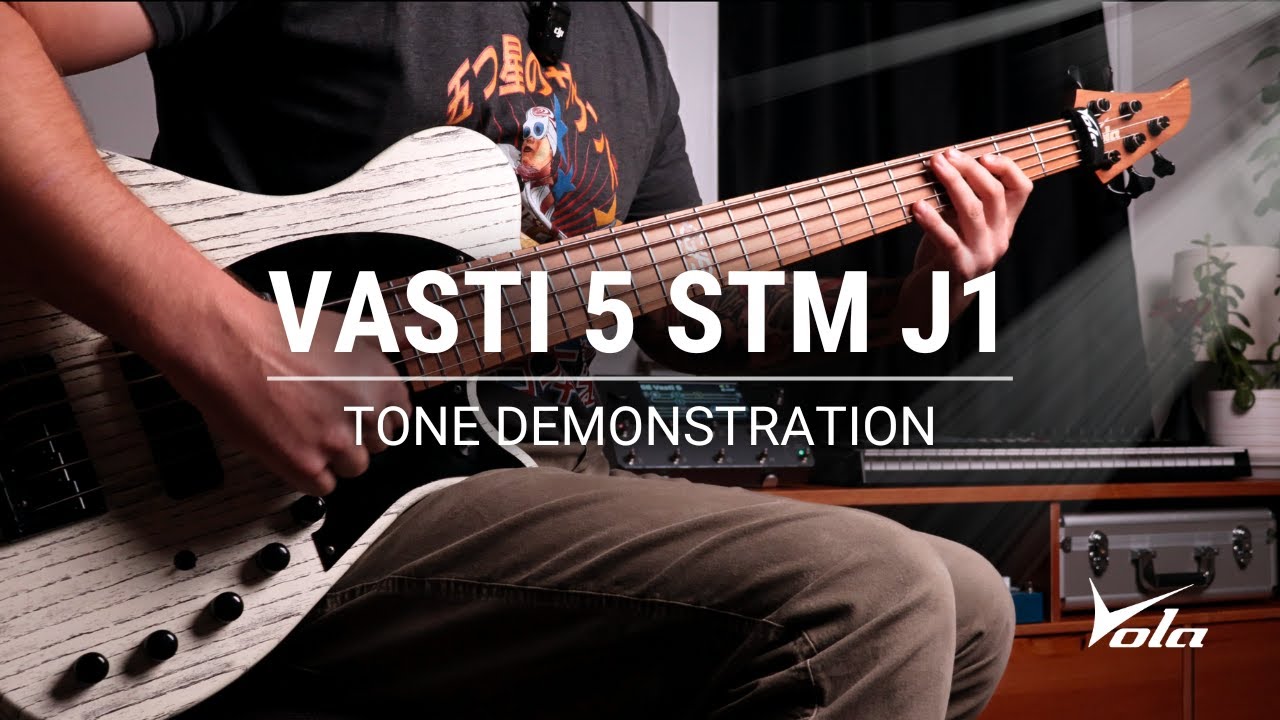 The Vasti 5 STM J1 - Tone Deep Dive #bassguitar #volaguitars - YouTube