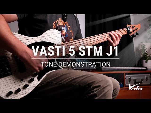 The Vasti 5 STM J1 - Tone Deep Dive #bassguitar #volaguitars - YouTube
