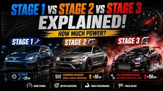 Stage 1 vs Stage 2 vs Stage 3 Tuning Explained | How Much Power Can You Gain?