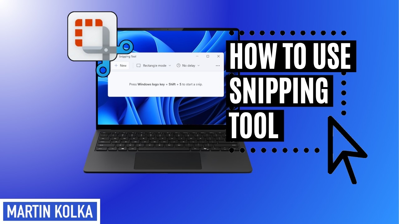 How To Screenshot On Windows With The Snipping Tool - YouTube