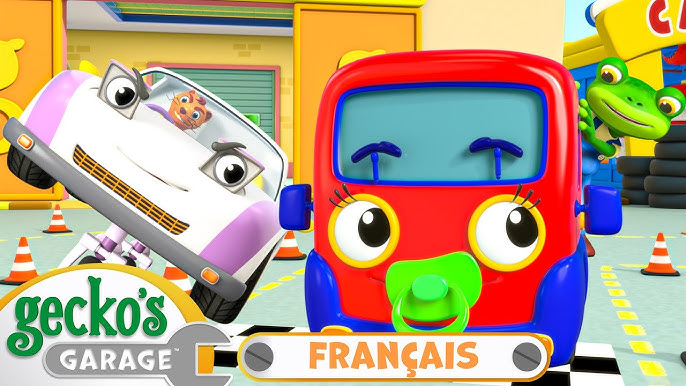 Courageux Bébé Camion  ｜Le Garage de Gecko｜Camions pour enfants