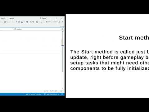 C# Scripting Basics for Unity | Chapter - 4 | Unity Scripting Life cycle  Update, Start and etc.