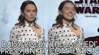 Daisy Ridley 'The Last Jedi' Mexico Press Junket Interviews (2017)