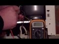 Reparar caldera de gas: Comprobacion tarjeta electronica y valvula de gas con polimetro digital