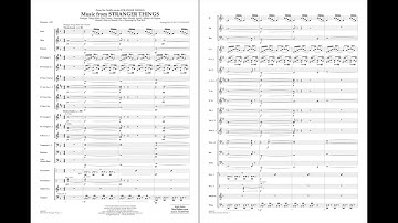 Music from Stranger Things arranged by Sean O