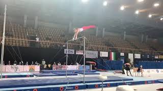 Artistic Gymnastics World Cup Szombathely 2020 Alexander Benda Aut High Bar Qualification