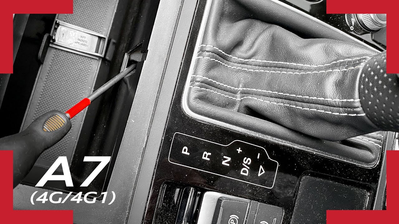 Unlock gearbox automatic transmission in Audi A7/S7/RS7 C7 (4G/4G1