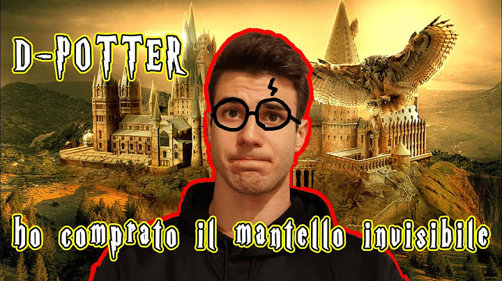 D POTTER *ho comprato il mantello invisibile*