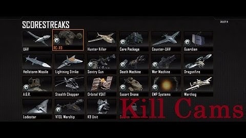 Every Scorestreak/Killstreak Kill cam in Black Ops 2 - VTOL Warship, Warthog, Dogs, etc.