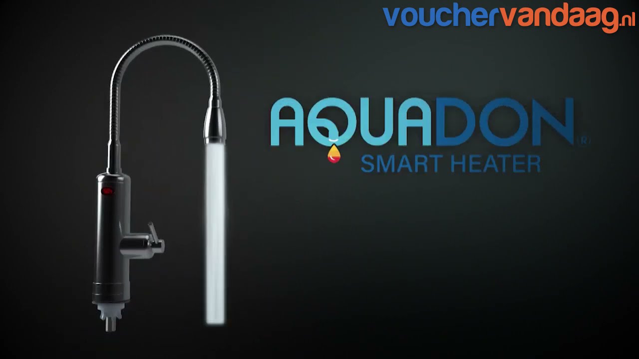 Aquadon Smart Heater heetwaterkraan - YouTube